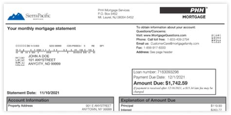 phh mortgage payment.